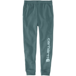 CARHARTT Tapered Graphic Jogginghose - Hellblau/Weiß - M