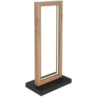 GLOBO Tischleuchte Opal Schwarz