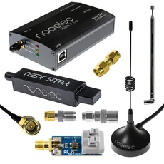 NooElec NESDR SMArt HF-Bundle: 100kHz-1.7GHz Softwaredefiniertes Funkgerät für HF/UHF/VHF einschließlich RTL-SDR, konfektionierter Ham It Up Upconverter, Balun, Adapter und Kabel