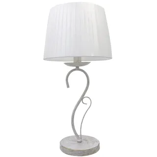 Zarivy LED-Tischlampe, 1 x e14, Weiß/Gold, 50 x 25 x 25 cm, ideal für die Beleuchtung und Dekoration von Räumen mit modernem Stil.