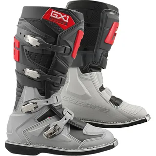 Gaerne GX-1 Goodyear, Stiefel - Dunkelgrau/Grau/Rot - 49 EU
