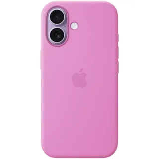 Apple iPhone 17 Silikon Case mit MagSafe Leuchtendes Lavendel