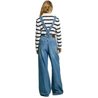 Pepe Jeans Sabrina Latzhose Blau M Frau Blau M - Blau