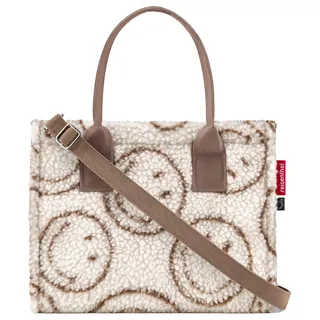 reisenthel Handtasche Umhängetasche Daily Shopper Smile Teddy Chocolate creme - Beige