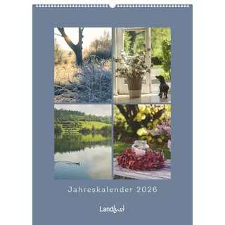 Neumann Landlust: Jahreskalender 2026 Wand-Kalender - Poster-Kalender - Fotografie - Gartenkalender 45x62