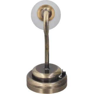 1:12 Miniatur-Puppenhaus-Tulpen-Tischlampe, LED-Licht, lebensechter Schreibtisch im europäischen Stil für Fotografie-Requisiten