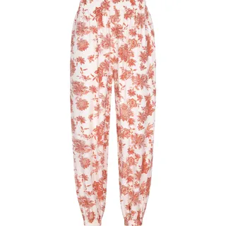 Basuto damen hose - weiss orange, XL