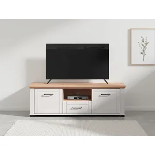 Home Affaire Valencia TV-Board 147 cm x 47,5 cm x 41 cm Braun MDF