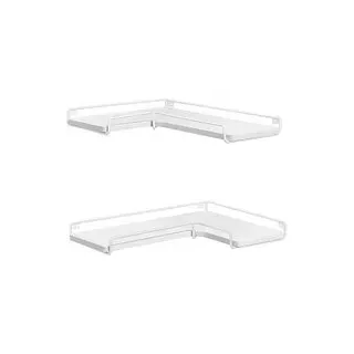 VASAGLE Wandregale-Set weiß 29,0 / 40,0 x 14,0 x 4,0 cm, 1 Set