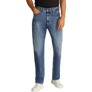 Tommy Jeans Herren Jeans Hose Ryan Slim Straight Leg, Blau (Denim Medium), 30W/30L