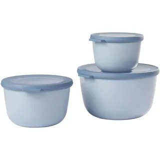Mepal Cirqula rund blau 1 l 3-teilig