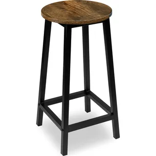 Barhocker Flint Industrial Rustikale Eiche Design