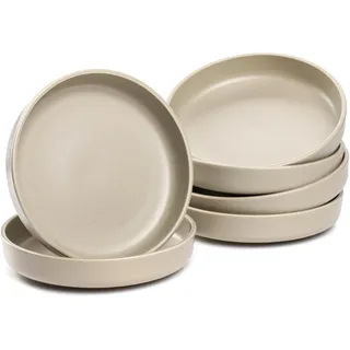 LEONARDO Speiseteller ROMA 20 cm beige 6er Set