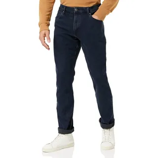 Wrangler Herren Red Kabel Regular Jeans, Blue Black, 40W / 30L EU