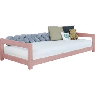 Kinderbett KIDDY 80 x 160 pastellrosa - Rosa