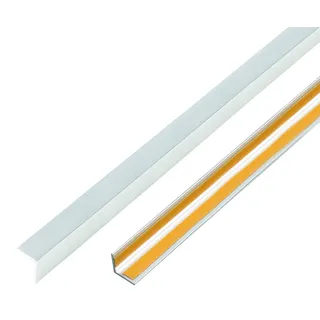 GAH Alberts Alberts Winkelprofil,sk,ALU,chromdes.10x10x1/1m 488505
