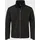 MNS wind und wasserabweisende Herbstjacke mit warmer Innenseite leichte Wanderjacke mit 2-Wege-Stretch black 56