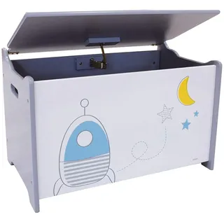 Fun House 713043 Space Spielzeugkiste für Kinder, 40 x 58 x 36 cm, Blau