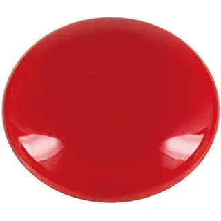 WESTCOTT Haftmagnete 10er Pack, 25 mm, rund, rot, E-10810 00
