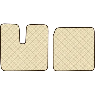 Teppich Lampa , ein paar aus Skeentex - Panna - kompatibel für Man TGA (03/99>05/10) wide cab