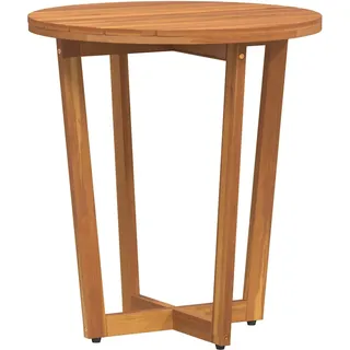 vidaXL Garten-Beistelltisch Ø 55 x 60 cm Braun