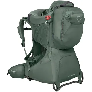 Osprey Poco Premium Babytrage Kraxe Kinder Wandertrage Grün