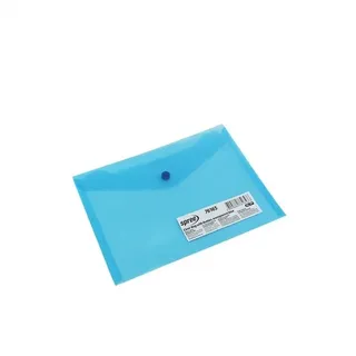 SPREE Envelope C5 plastic.12 pcs. clear. BLUE