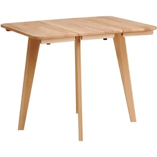 Livetastic Klapptisch , Kernbuche , Holz , Kernbuche , massiv , rechteckig , konisch , 75x75x94 cm , gastro- und objekttauglich, klappbar, in verschiedenen Größen erhältlich , Holzmöbel, Holztische, Esstische Holz, Massivholztische