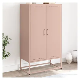 vidaXL Highboard Rosa 68,5x38,5x123,5 cm Stahl