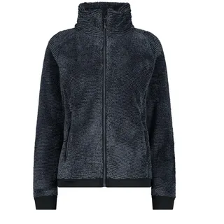 CMP - Highloft Damen Fleecejacke, Titan-Schwarz, 48