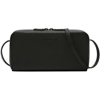 Liebeskind Berlin Lou Small Pebble Crossbody Cotton/Leather Black
