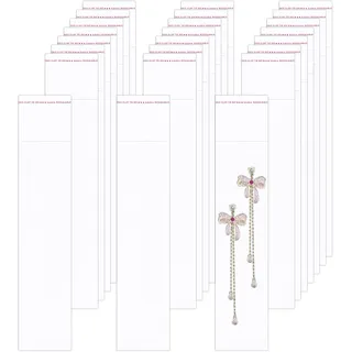 Plastiktüten klein Flachbeutel 5x20cm 300pcs Cellophantüte Selbstklebend Klar 50μm Flachbeutel Transparente Tütchen für Halskette Armband Biscuit Rod Eis Stiel Süßigkeiten(3 Größen verfügbar)