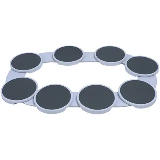 Lazy Susan Drehteller, 360° Drehbarer Lazy Susan Drehteller-Organizer für Rechteckige und Längliche Tische Esstische, Tragbares Rotierendes Lebensmittel-Organizer-Tablett Zum Essen