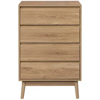 Mobili Rebecca Kommode, Braun, Holzwerkstoff, Rechteckig, 40x91x60 cm, Wohnzimmer, Kommoden - Sideboards, Kommoden