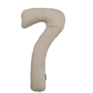 Theraline my7 Seitenschläferkissen mit Bezug, waschbar 60°C, Stillkissen & Lagerungskissen ergonomisch mit integriertem Kopfkissen, Kissen für Seitenschläfer mit wattiertem Bezug für mehr Komfort