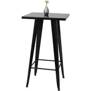 MCW Stehtisch A73 60 x 105 x 60 cm Schwarz