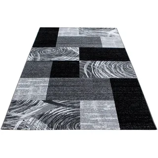 Ayyildiz Teppiche Läufer »Parma 9220«, rechteckig, 9 mm Höhe, 80cm x 300cm (BxL) Schwarz