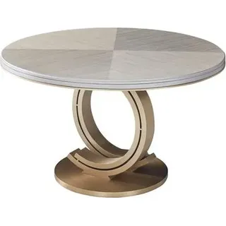 Runder Tisch Esszimmer Esstisch Italienische Stil Möbel Esstisch Runde Tische - Grau