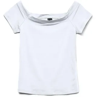 Vero Moda Vmpanda Off-Shoulder Top Weiß S