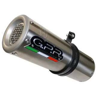 Gpr Exclusive M3 Inox Hornet Cb 600 F 03-06 Homologierter Slip On Schalldämpfer - Satin Silver / Satin Silver - Homologated