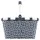 Carrybag Einkaufskorb blau 48 x 28 x 29 cm