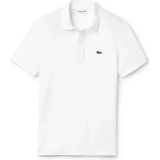 Lacoste Slim Fit Petit Pique White L - Weiß