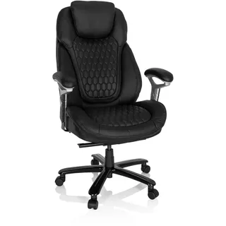 HJH Office Pullmann Leder schwarz