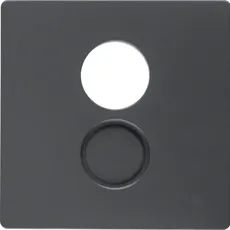 Bild Zentralstück für Lautsprecher-Steckdose Q.1/Q.3 anthrazit, samt