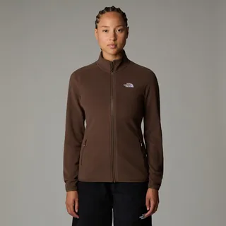 The North Face W 100 GLACIER FZ - EU Damen Smokey Brown L