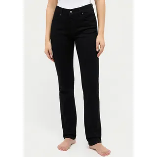 Angels Skinny Jeans mit Regular Rise in Jet Black-D36 / L28