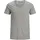 Basic V-neck Tee grau XXL