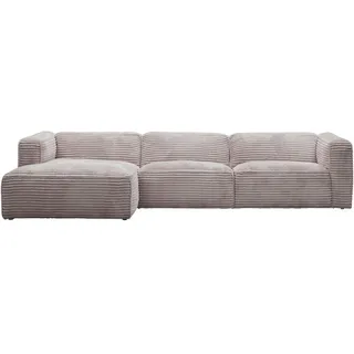 Stylife Ecksofa , Taupe , Textil , Ottomane links, Eckteil , 332x163 cm , Stoffauswahl, Armteil links, Armteil rechts , Wohnzimmer, Sofas & Couches, Wohnlandschaften, Ecksofas