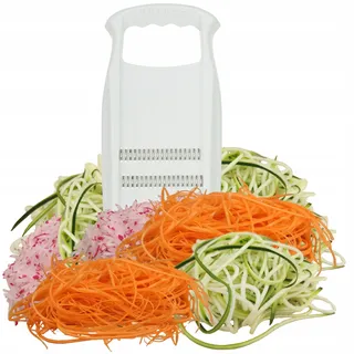 Borner Roko Julienne Gemüsehobel für Gemüse und Obst - Weiß