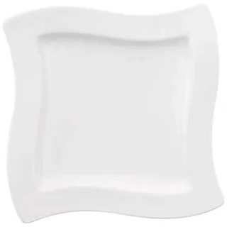 Villeroy & Boch NewWave 4x Frühstücksteller, Porzellan, weiß